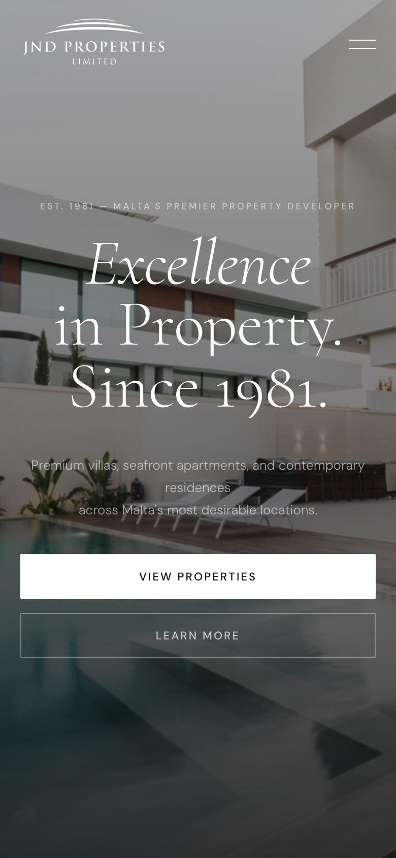JND Properties on mobile