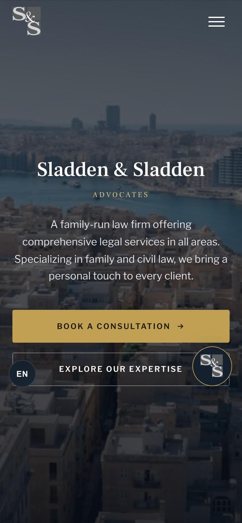 Sladden & Sladden on mobile